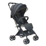 Carrinho De Bebê Burigotto It Compacto Para Passeio Até 15kg Black Preto