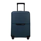 Mala De Bordo Magnum Eco Samsonite Polipropileno Cadeado Tsa 4 Rodas Duplas Giro 360 Azul Marinho P