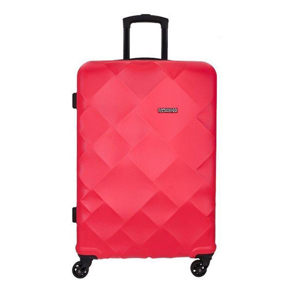 Mala Grande Abs American Tourister Universe Cadeado Integrado Rodas 360 Rosa G