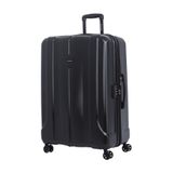 Mala Grande De Viagem Expansível Em Abs Samsonite Fiero Cadeado Tsa E Rodas Duplas 360 Preta