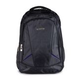 Mochila Para Notebook Executiva Convoy Ys28161 Em Poliester 18 Preto Com Azul