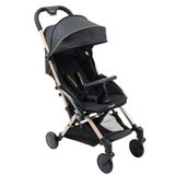 Carrinho De Bebê Burigotto Up Dobrável Para Passeio Até 15kg Black Preto