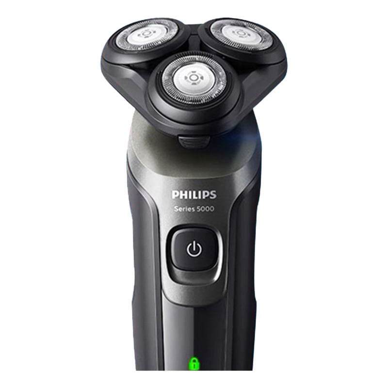 Barbeador Elétrico Philips S5166 Com Lavador De Água E Display Led