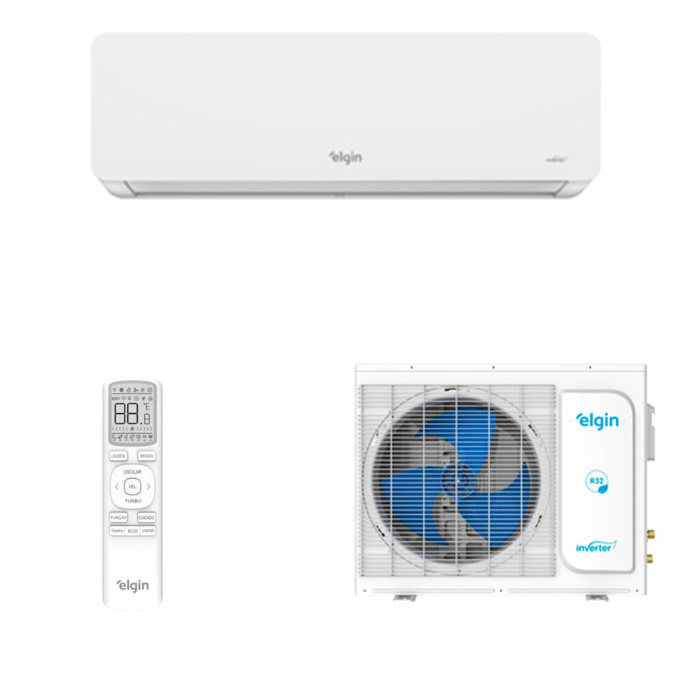 Ar-condicionado Split Elgin 12000 Btus, Inverter, Quente/frio - Hiqc12c2waca