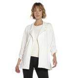 Casaco Feminino Moletinho Liso Polo Wear Off White