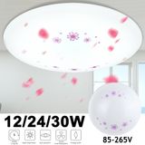 12/24/30w (20/28/35cm) 85v-265v Fixação Moderna De Luz De Teto Led