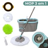 Balde Mop M1908 13l Plástico Com Rodinha