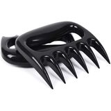Ferramentas De Churrasco Para Trituração De Carne Com Mezzaluna Herb Stripper-carne Puller Garras Para Trituração Servindo Pork-bbq Grill &amp;