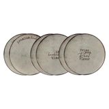 Kit Prato Raso Tramontina Churrasco Rustic Em Porcelana 28 Cm 06 Peças Tramontina