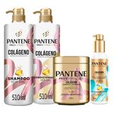 Kit De Tratamento Pantene Colágeno - 4 Unidades