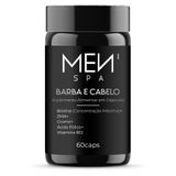 Suplemento Barba E Cabelo Biotina Concentração Máxima 60caps