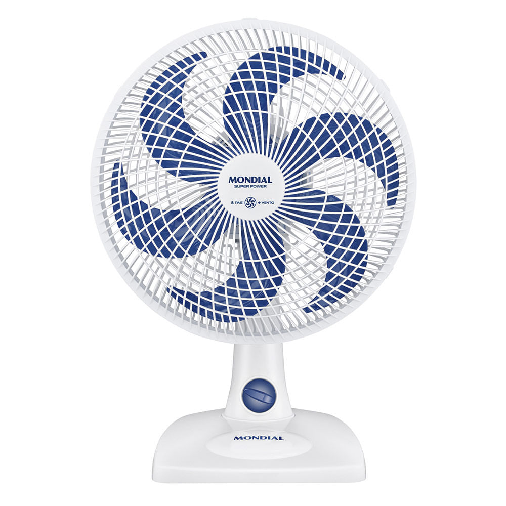 Ventilador De Mesa Mondial Super Power Com 6 Pás Vsp-30