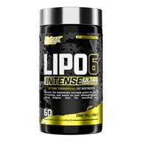 Lipo 6 Black Intense (60 Capsules) - Nutrex