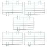 Kit 5 Separador Branco Para Cesto Freezer Horizontal Cfh4918