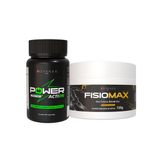 Kit Suplemento Power Action + Creme Dor Muscular Fisiomax