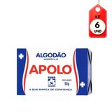 Kit C-06 Apolo Algodão Caixinha 50g