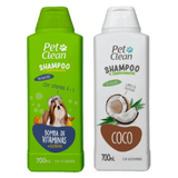 Kit Shampoo Coco + Shampoo Bomba De Vitamina Pet Clean