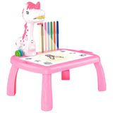 Mesinha Projetora Para Desenho Unicornio Zoop Toys