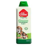 Shampoo E Condicionador Pet 5 Em 1 Vegano 500ml - Maça Verde