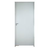 Porta Lisa Prime Batente Ecológico 11 Fechadura Stilo Wc 102 X 210 Lado Direito Branco