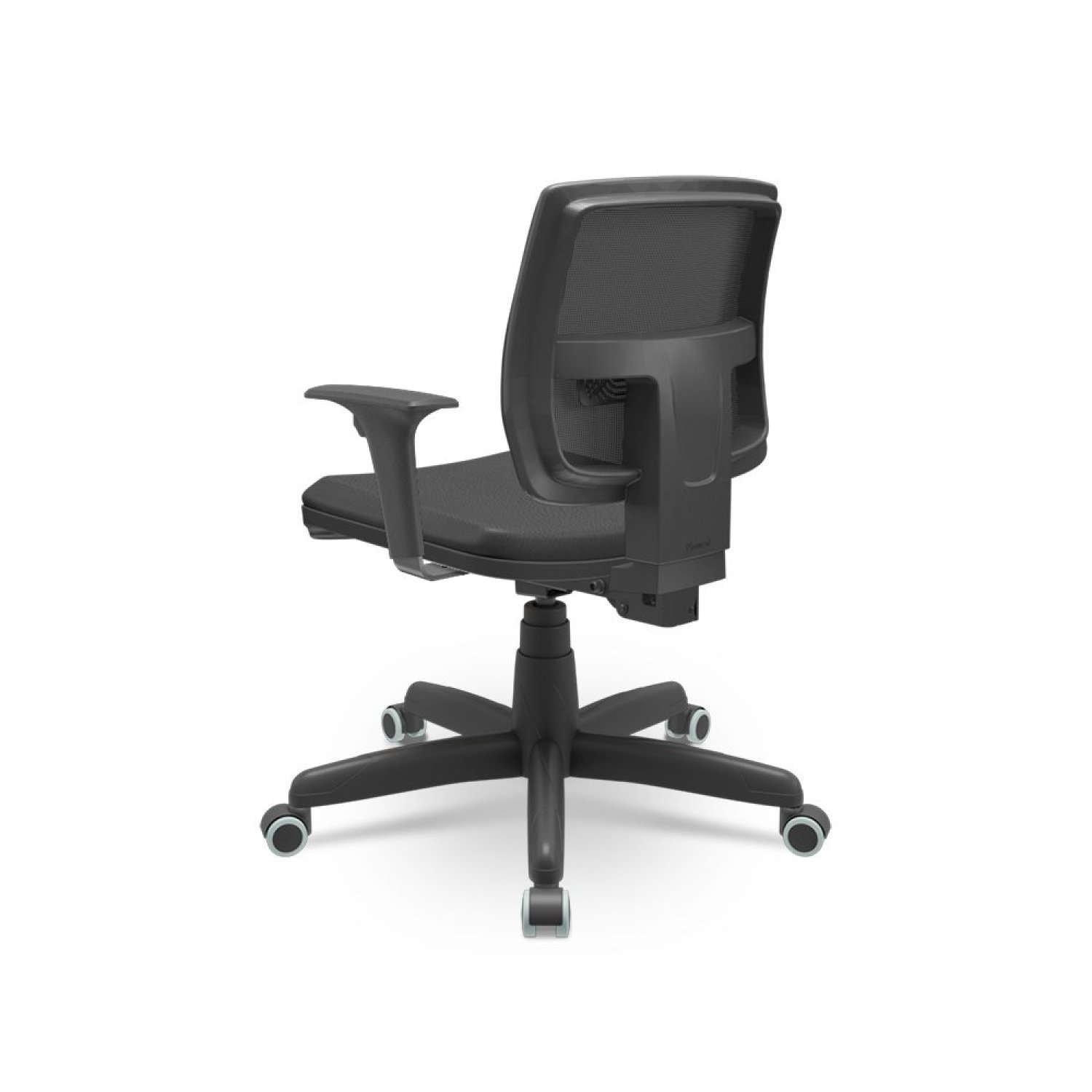 Cadeira Para Escritório Diretor Ergonômica Giratória Executiva Brizza Nr17 Plaxmetal Preto