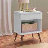 Mesa De Apoio Melinda 100% Mdf 10275 Branco Phoenix Baby