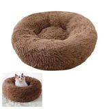 Cama Donut Cachorro Gato Pet 60cm Nuvem Animal De Estimaçao Casinha Caminha Rosquinha Pelucia