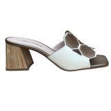 Tamanco Tree Shoes Ref 193.11664 Branco/dourado 039