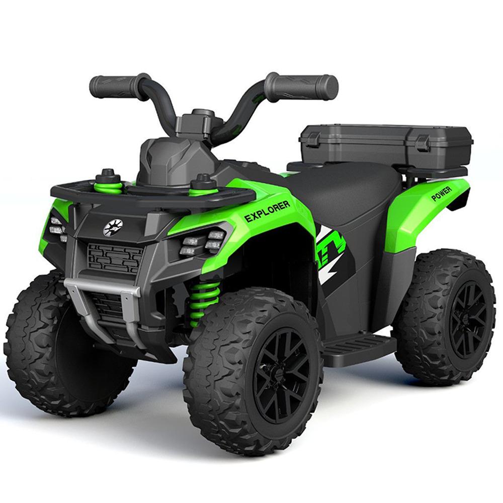 Mini Quadriciclo Elétrico Infantil De 6v Verde Importway