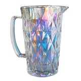 Jarra De Vidro Rainbow Diamond Água Ou Suco 1 Litro