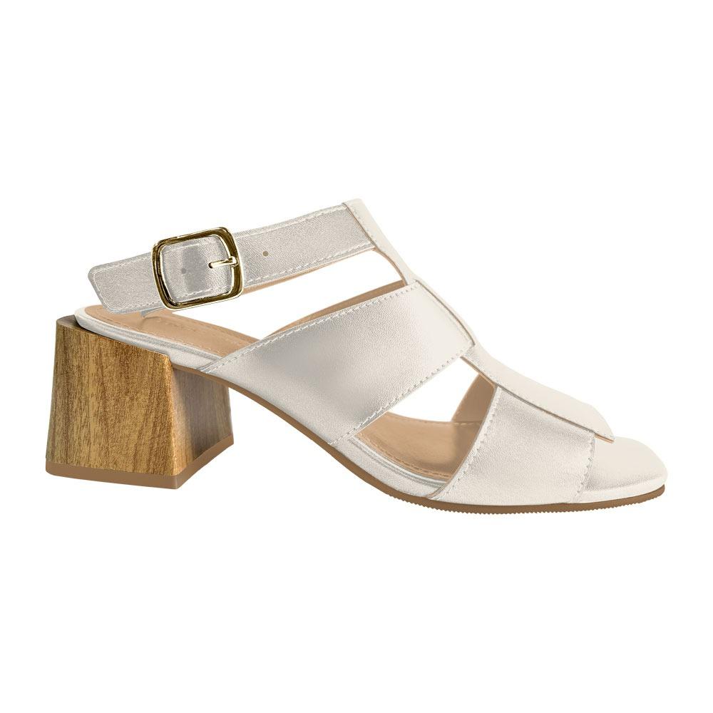 Sandalia Tree Shoes Ref 167.10520 Branco Off  037