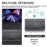 Capa De Pu De Teclado Bluetooth Sem Fio Para Ipadpro 2020 11inch