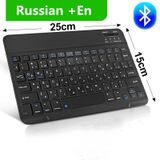 Miniteclado Inalámbrico Con Bluetooth Recargable Para Ipa ~