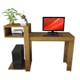 Aparador Buffet Escrivaninha Sena 3 Em 1 - 135x92cm Canela