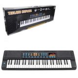 Teclado Infantil Iniciante Piano 54 Teclas Microfone Mp3