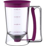 Ferramenta De Distribuidor De Massa De Cupcake De Panqueca - 900ml/32 Oz Perfeito Para Ferramentas De Cozimento (roxo)