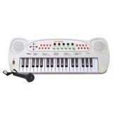 Teclado Musical C/ Microfone Hs999 - Dm Toys - Dm Toys