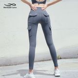 Sereia Curva Fitness Leggings Mulheres Estilo Militar High Wai