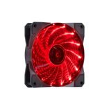 Fan/cooler Vinik Vx Gaming Para Gabinete V.ring Anel De Led 120x120mm Vringr - Vermelho