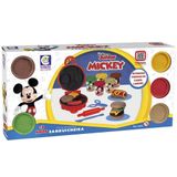 Sanduicheira Do Mickey Com Massinha Disney Cotiplas