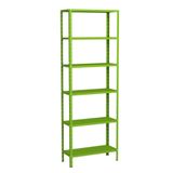 Estante Aço 6 Prateleiras Livros Cozinha Quarto Eaf013 Verde