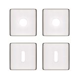 Rosetas Avulsas Fechadura Pado Interna Inox Polido Rq2 Crom