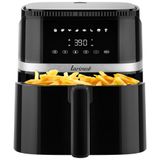 Air Fryer 5l Com 8 Funções De Cozimento, Painel Digital, Cesto Antiaderente E Lavável Na Máquina De Lavar Louça, 110v 1500w, Larinest Af501, Preta