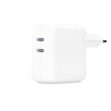 Carregador Iphone, Ipad, Macbook, Apple Watch, Apple Vision, Airpods, Apple 35w - Usb-c- Duas Portas