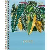 Tilibra - Planner Espiral 17,7 X 24 Cm Naturalis 2025 - Azul