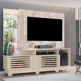 Home Theater Para Tvs Até 60 Pol Compés Frizz Plus Calacata/off White