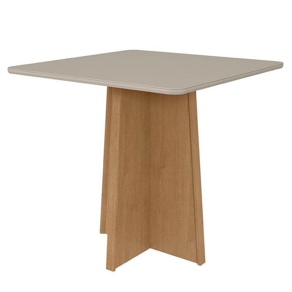 Mesa De Jantar Celebrare 90 Cm Amêndoa Clean Off White - Lopas