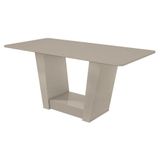 Mesa De Jantar Apogeu 160 Cm Off White - Lopas