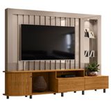 Estante Home Theater Le Mans Fendi Naturale - Madetec