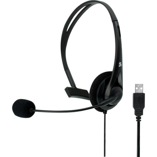 Headset Office 5+ 015-0101 Para Telefone E Computador Usb